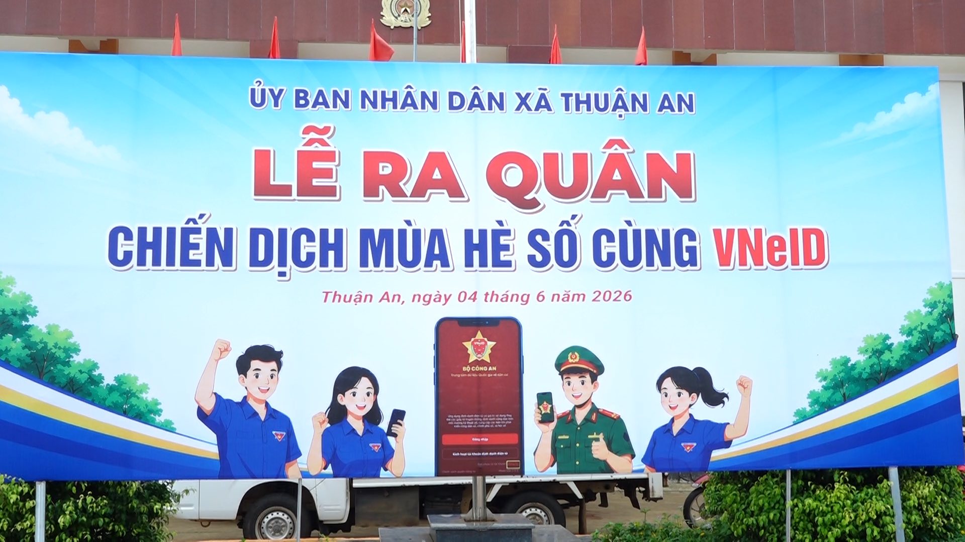 ĐƯA TIỆN ÍCH SỐ ĐẾN GẦN NGƯỜI DÂN, THUẬN AN PHÁT ĐỘNG CHIẾN DỊCH “MÙA HÈ SỐ CÙNG VNeID”